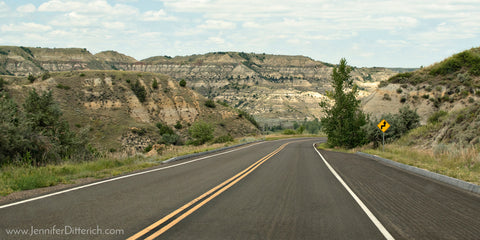 Scenic Loop Drive in the Badlands by Jennifer Ditterich Designs