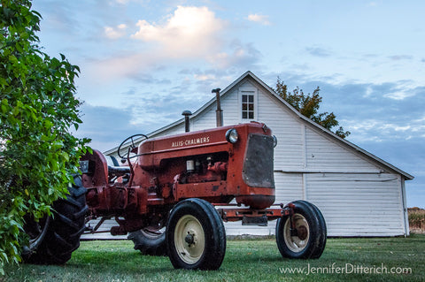 Allis-Chalmers Tractor by Jennifer Ditterich