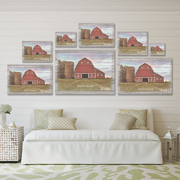 Canvas Print- The Best Memories Are Made On The Farm