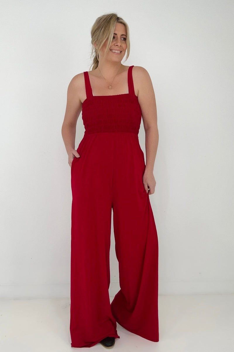 plus size empire waist jumpsuit