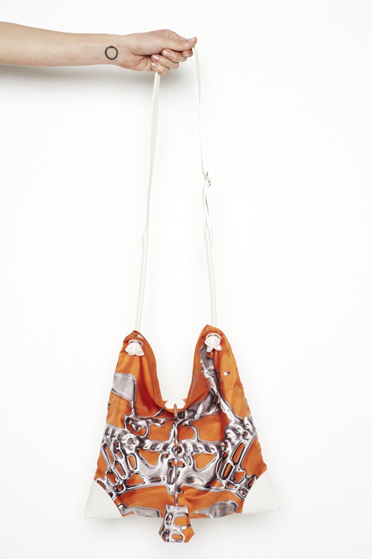 hermes silk scarf bag