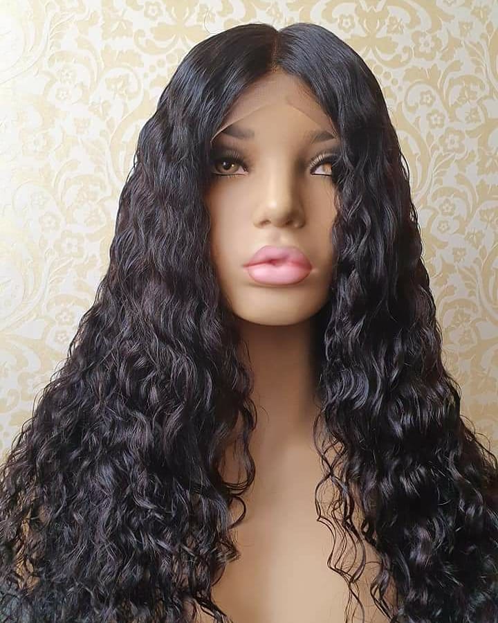 Natural Wave, Frontal Wig, 200% Density – Andy Hair & Accessories