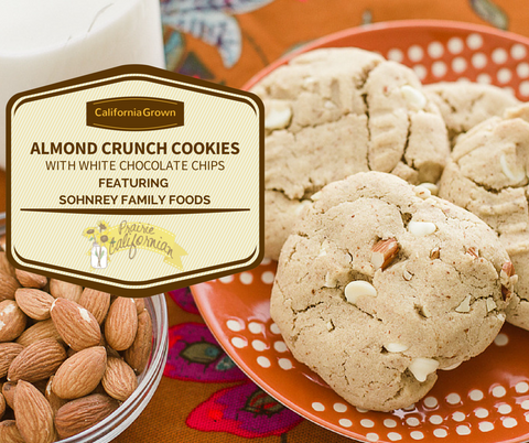 Almond Crunch Cookies from Prairie Californian
