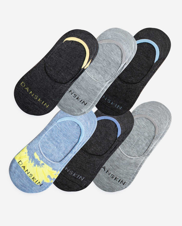 Women's 6-Pack Swirl No Show Socks | Socks | Danskin - DANSKIN