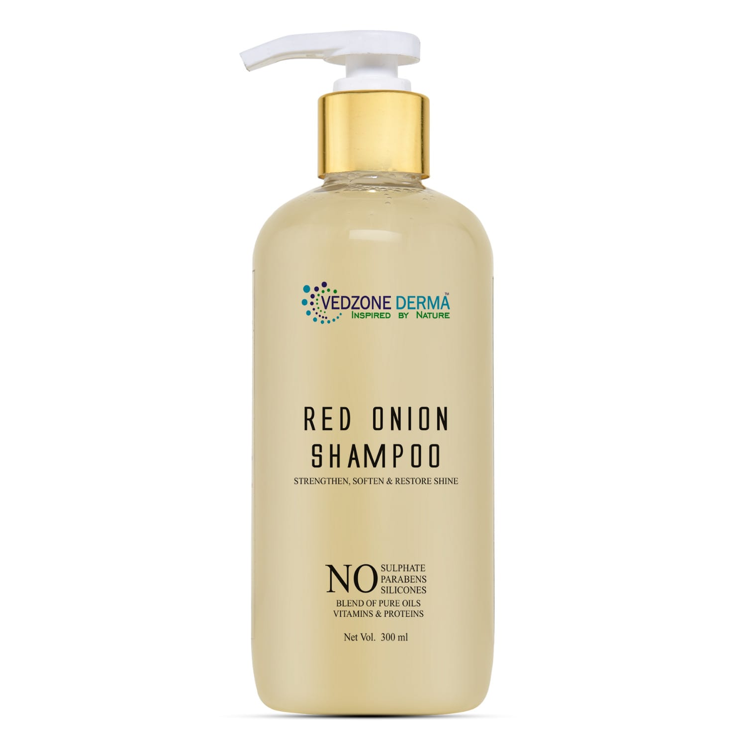 Red Onion Shampoo for Hair Growth/ Hair Loss/ Smooth Hair / Grey Hairs –  VedzoneDerma