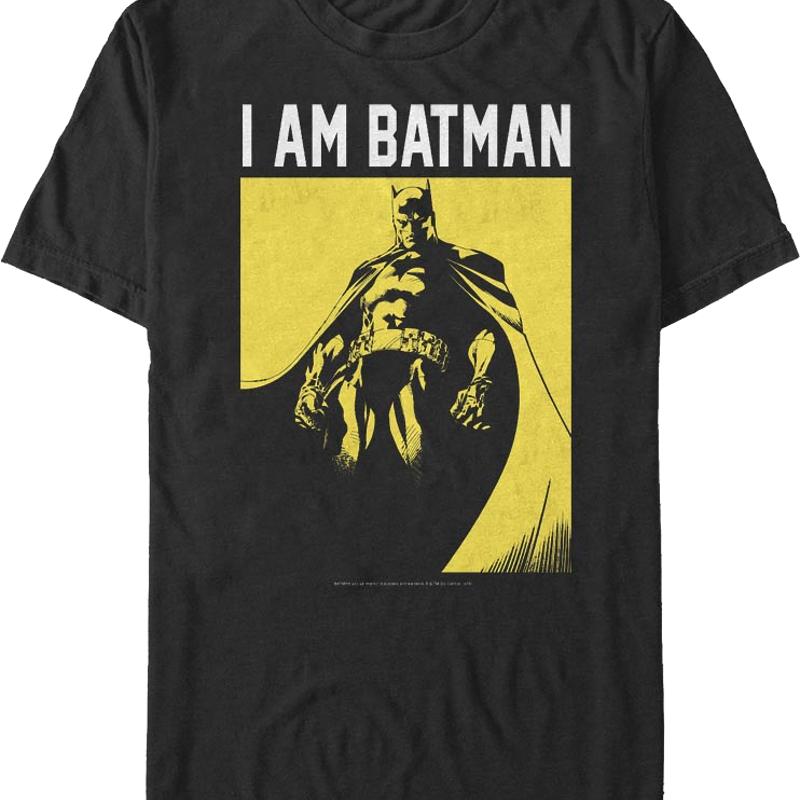 I Am Batman DC T-Shirt ezzyclothes