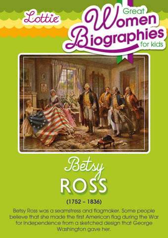 Betsy Ross biography for kids