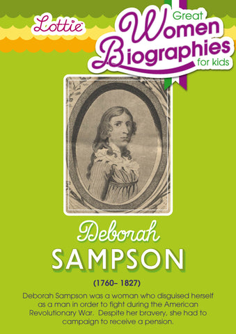 Deborah Sampson biography for kids