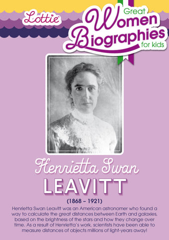 Henrietta Swan Leavitt biography for kids