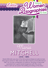 Maria Mitchell biography for kids