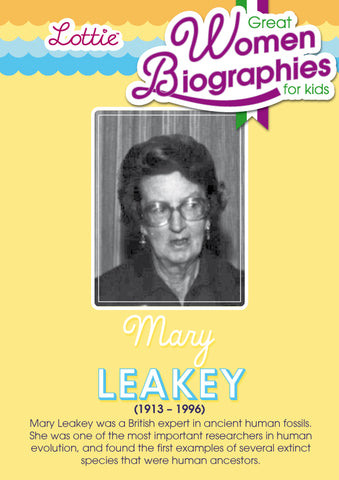 Mary Leakey biography for kids