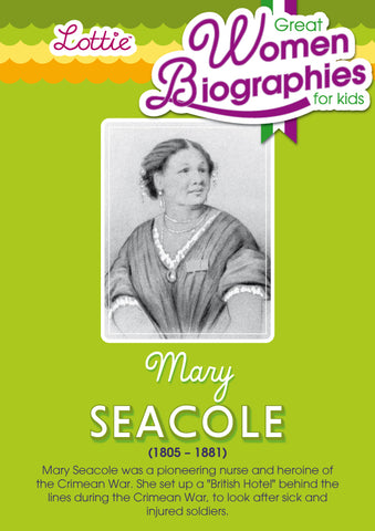 Mary Seacole biography for kids