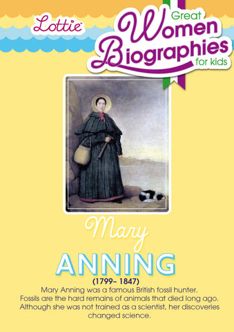 Mary Anning biography for kids
