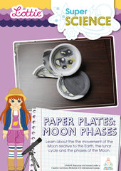 Paper Plates Moon Phases