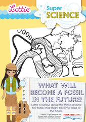 What will become a fossil in the Future? Activitiy for kids