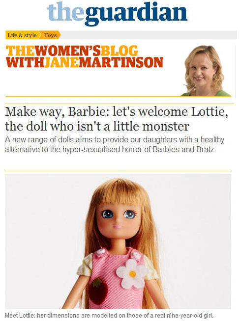 Lottie dolls review in the Guardian