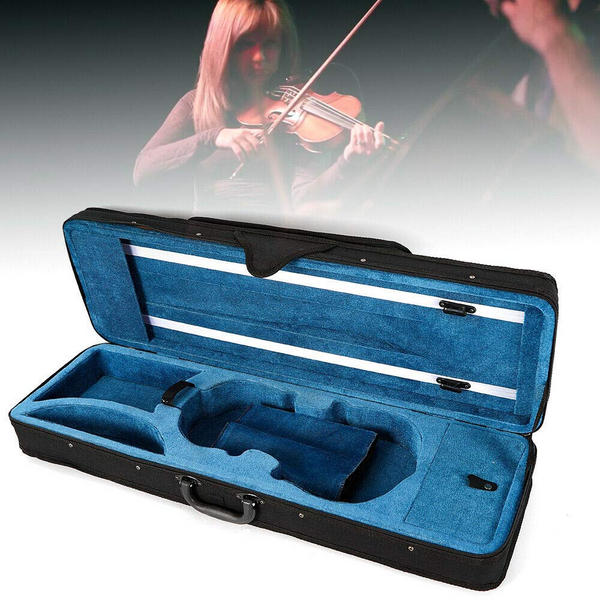 Geigenkoffer Violin Case mit 4/4 Violine Koffer Fiberglass Geigenkasten 