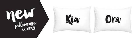 Home of Temptations (HOT Design) http://www.hotdesign.co.nz Moana Road pillow cases