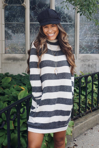 Tess Two Tone Shift DRess
