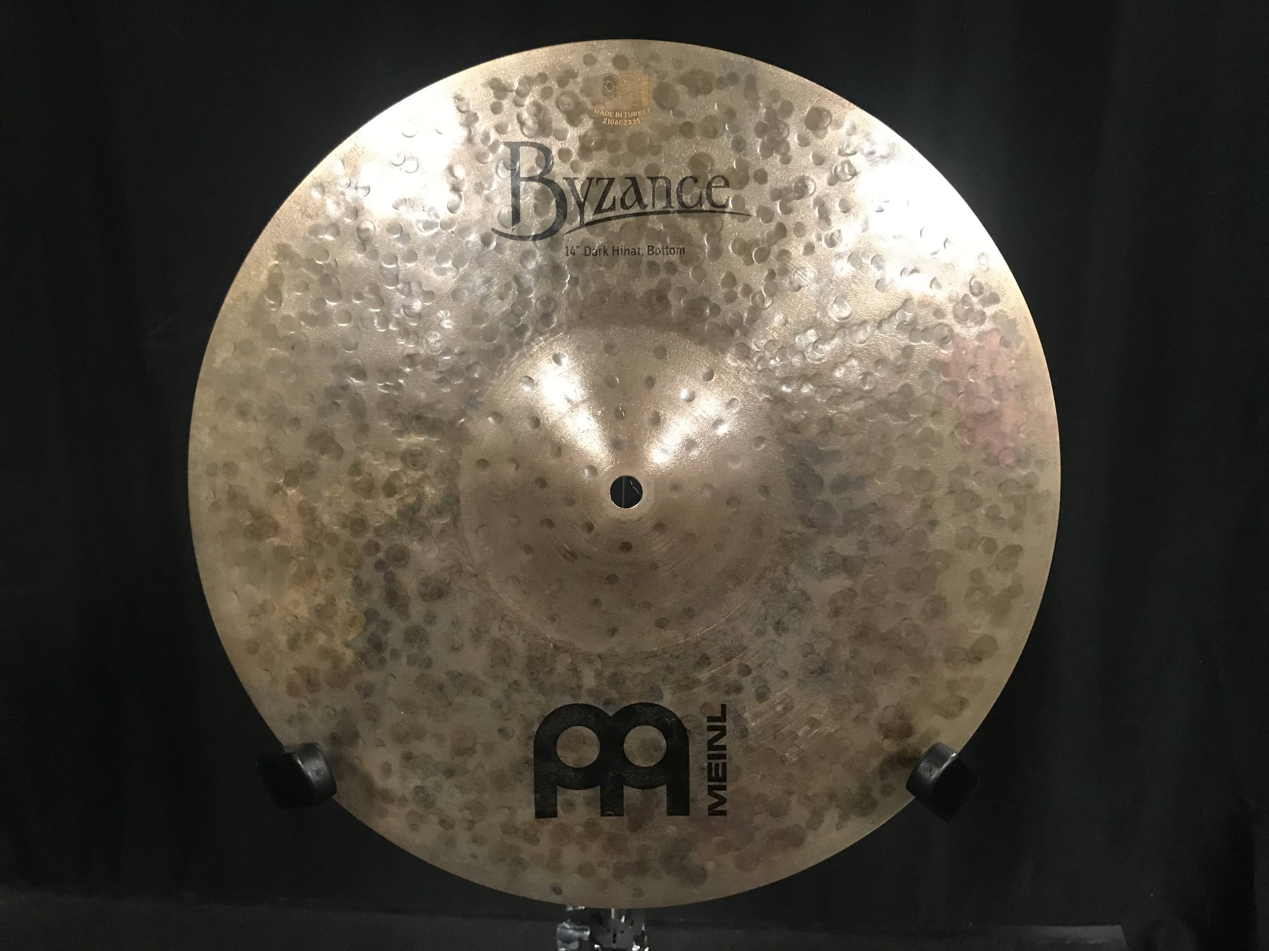 トルコ製 ハイハットシンバルの素 14インチ raw cymbal 3枚セット-