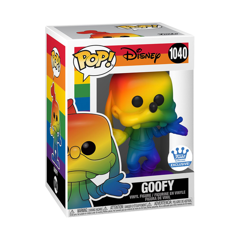 rainbow goofy funko pop