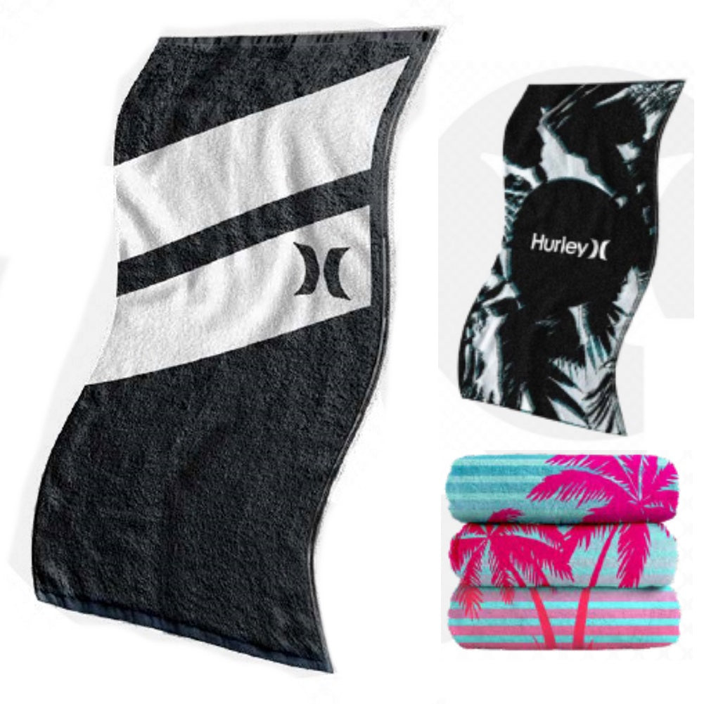 Hurley Towels – Velour / Cotton
