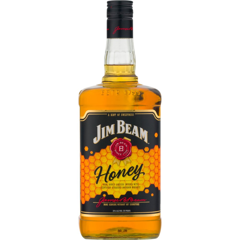 Jim Beam Honey Bourbon Whiskey 175l Crown Wine And Spirits