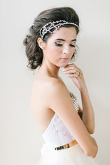 'Nora' Rhinestone Vine Headband