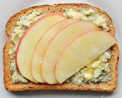 apple and cheese sandwich