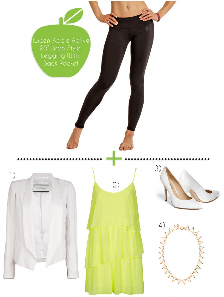 How To Dress Up Yoga Pants- Summer Style Edition - Green Apple Active
