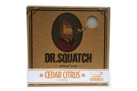 Dapper & Done | Dr. Squatch Cedar Citrus Soap