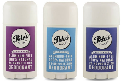 Pete's Naturals Deodorants