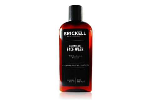 Dapper & Done | Brickell Clairfying Gel Face Wash