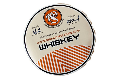 Dapper & Done | Portland General Stare Whiskey Shaving Puck