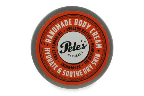 Dapper & Done | Pete's Handmade Body Cream - Peppermint