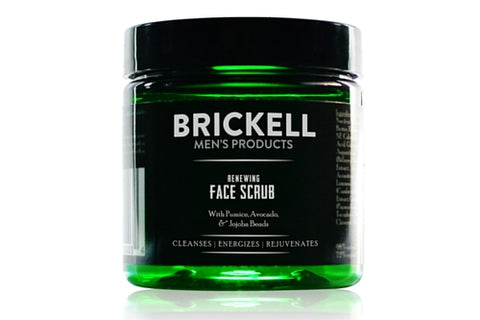 Dapper & Done | Renewing Face Scrub from Brickell