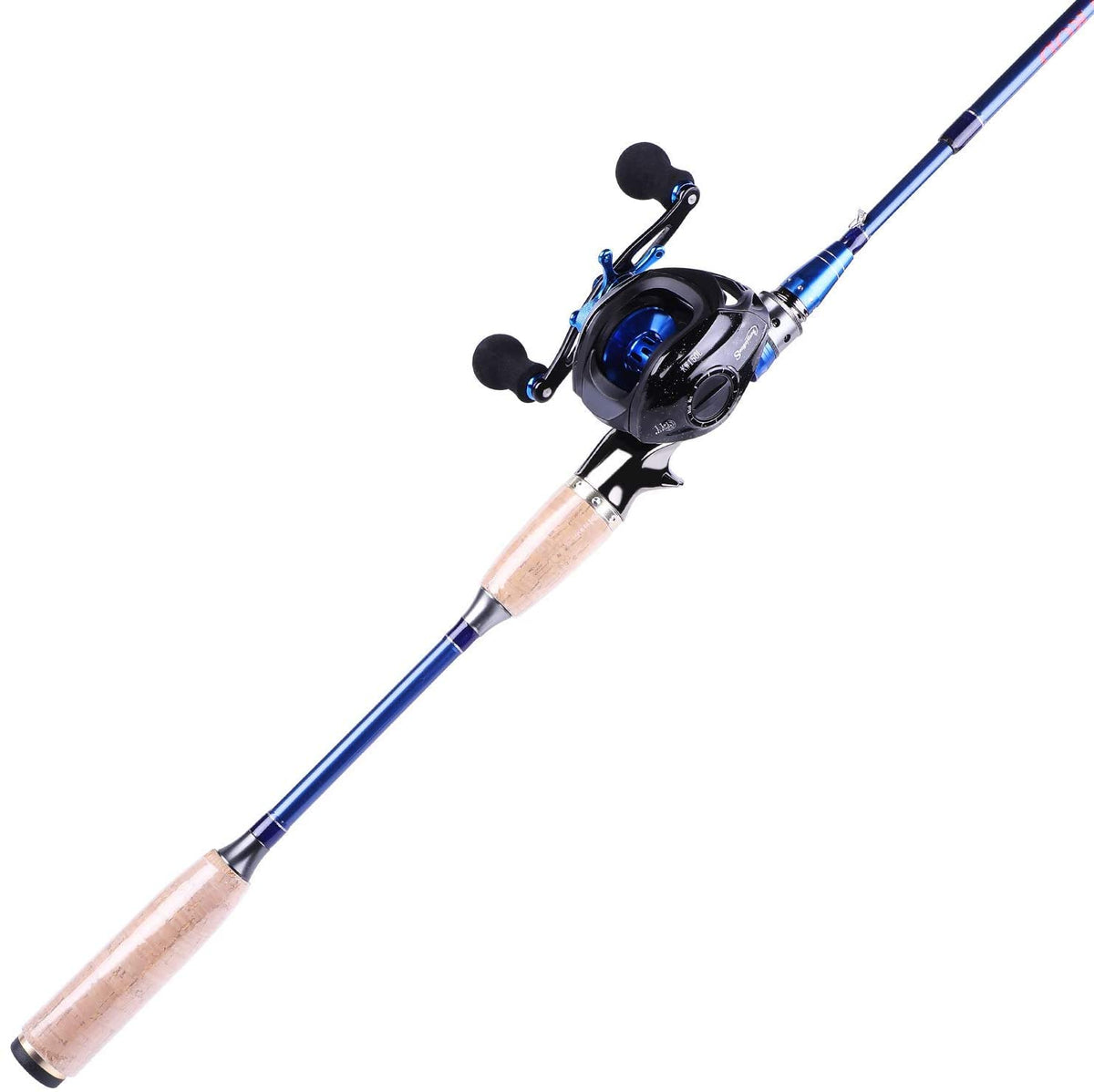Baitcasting Fishing Rod and Reel Combos Lightweight Fishing Baitcaster Combo 