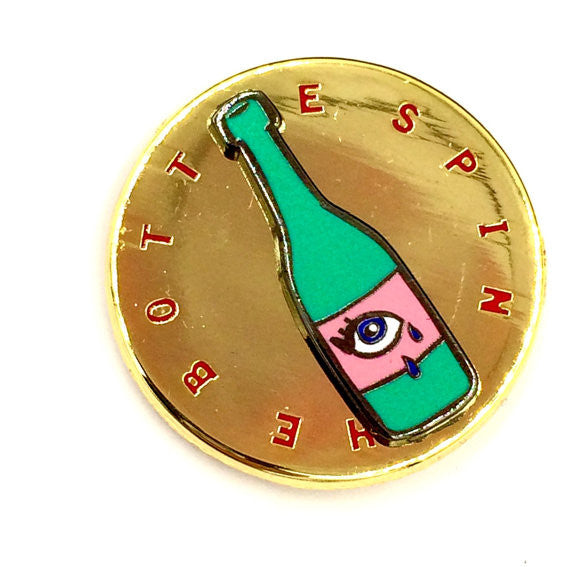 Spin The Bottle Pin