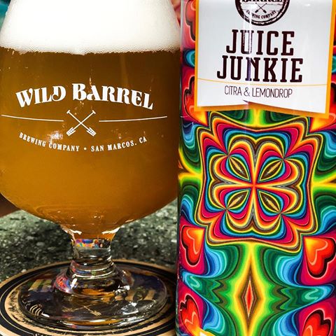 Wild Barrel Brewing Juice Junkie 16oz Cans Bestdamnbeershop