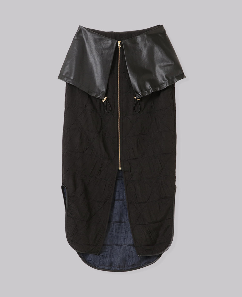 CONFLICTING FRONT ZIP SKIRT ai mitoma 新品-silversky-lifesciences.com