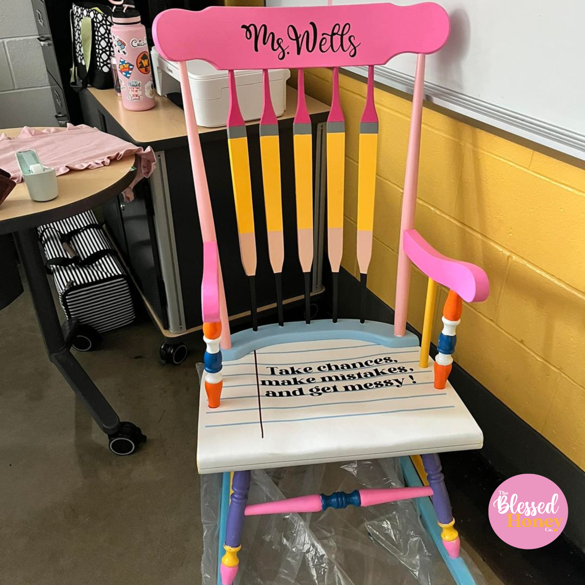 teacher rocking chair