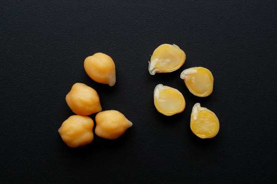 Simmer | Chickpeas simmered in water