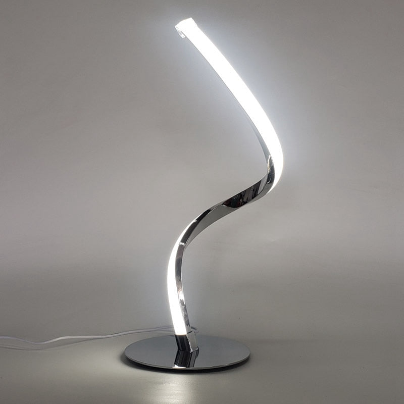 curved reading lamp