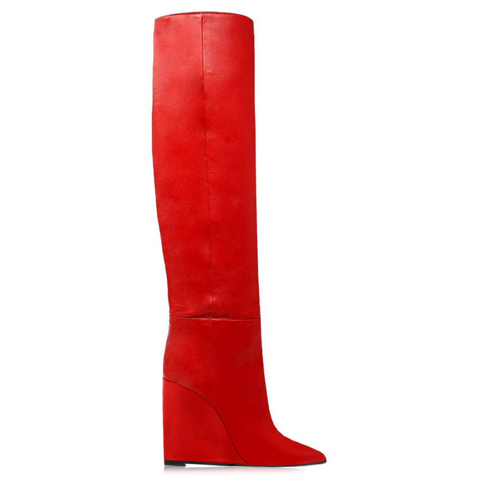 Farah cuero rojo Mujer – Identità Shoes