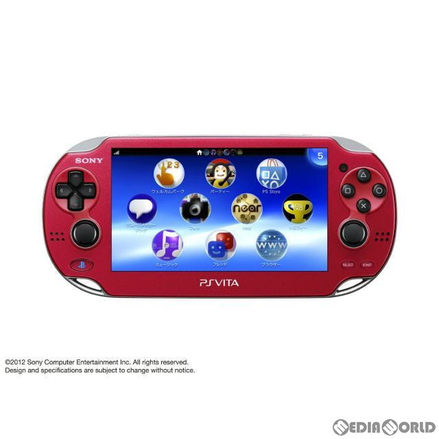 PSVita](本体)PlayStationVita Wi-Fiモデル コズミック・レッド(PCH