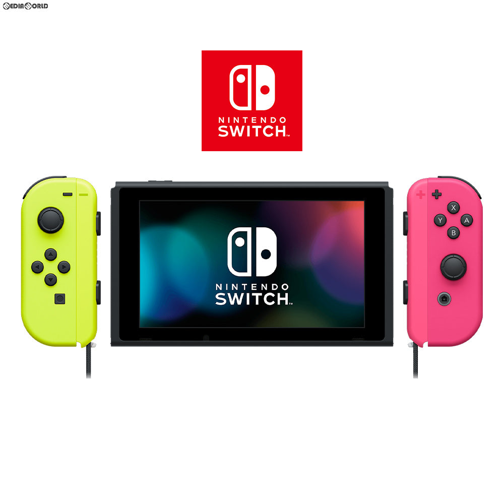 Nintendo Switch Customize ネオンイエロー・ピンク 新品 www