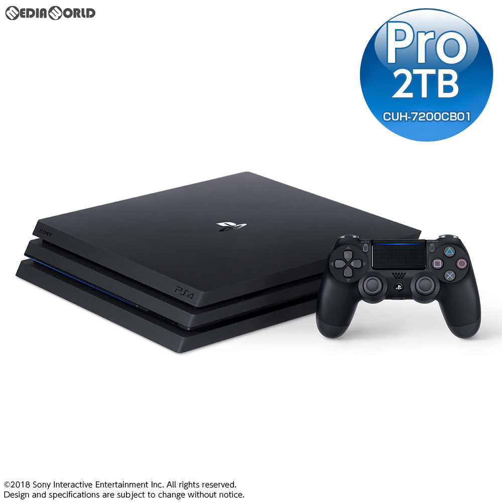 【超美品】PlayStation 4 pro 2TB