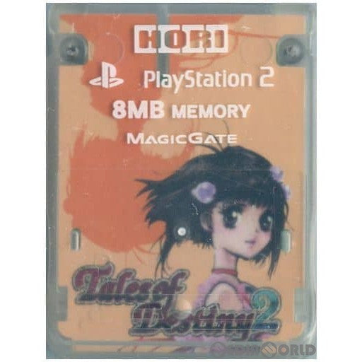 PS2 HORI テイルズ オブ ザ デスティニー メモリーカード8MB