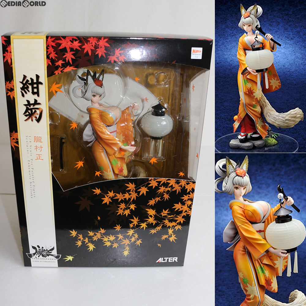 FIG](再販)紺菊(こんぎく) 朧村正 1/8完成品 フィギュア アルター