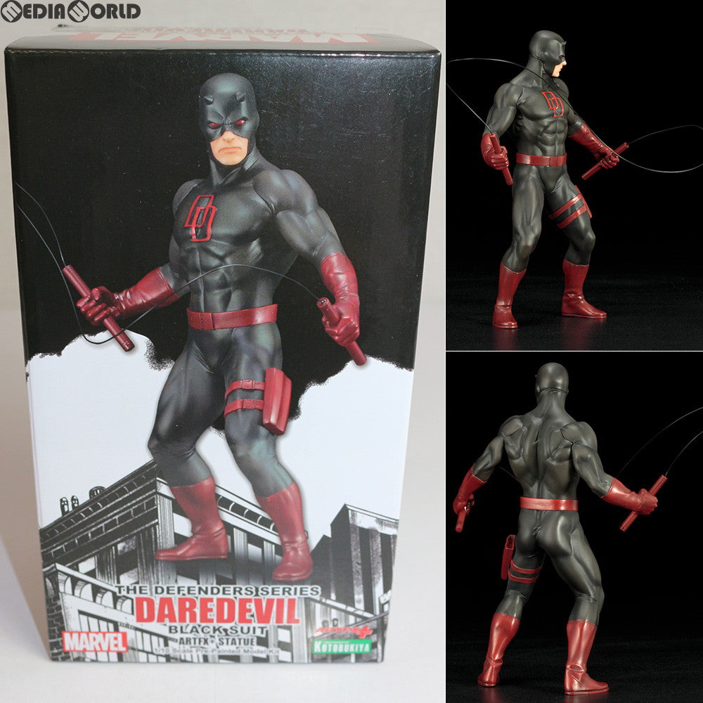 中古即納】[FIG]ARTFX+ デアデビル ブラックスーツ MARVEL UNIVERSE